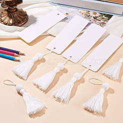 6 marque-page vierge en papier kraft&nbsp;AJEW-TADJ0001-31G