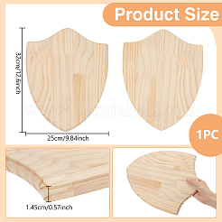 Сосновый деревянный щит для поделок DIY-WH0671-056