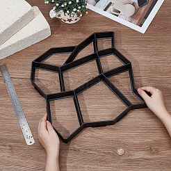 Quadratische Betonformen aus Kunststoff&nbsp;SIMO-WH0002-07A