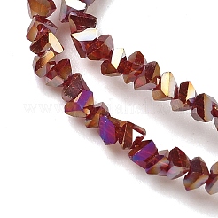 Гальванизируйте прозрачное стекло бисер нитей&nbsp;EGLA-P061-04C-AB03