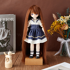 Парики из волокна&nbsp;AJEW-WH0696-224A