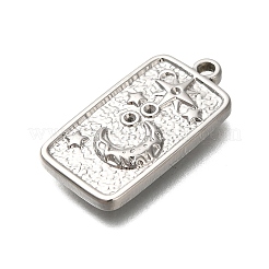 Подвеска из нержавеющей стали 304 со стразами STAS-H225-05P