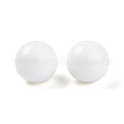 Непрозрачные однотонные стеклянные бусины&nbsp;X1-GLAA-N007-10mm-A06