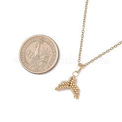 Collane con catena in acciaio inossidabile 304&nbsp;NJEW-MZ00130-01