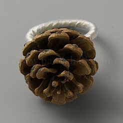 Tannenzapfen Serviettenringe&nbsp;AJEW-WH0332-85