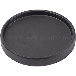 1 шт. плоские круглые керамические подносы для ювелирных изделий AJEW-BBC0002-49B