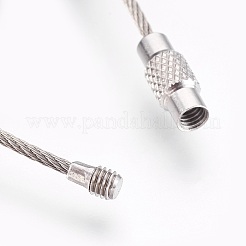 Изготовление браслета из нержавеющей стали 304&nbsp;LS-BJEW-F167-04P-A