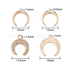 16шт 4 латунные подвески&nbsp;KK-SZ0001-47