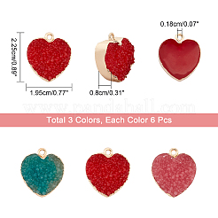 Кулон с дружескими смолами&nbsp;DIY-NB0005-16