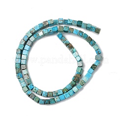 Крашеные бусы из натуральной императорской яшмы G-H087-F02-01B