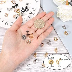 Фурнитура для сережек-гвоздиков из нержавеющей стали 304 STAS-PH0019-09