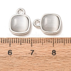 Pendentifs en alliage et verre&nbsp;AL-CBA7256-08P