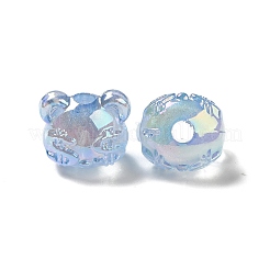 УФ-покрытие радужными переливающимися акриловыми бусинами&nbsp;PACR-M002-03C