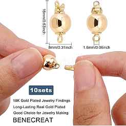 1-прядная латунная застежка с 2 отверстиями KK-BC0008-25