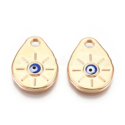 Подвески из сплава эмали светлого золота с гальваническим покрытием&nbsp;PALLOY-T077-227