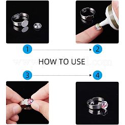 Kit per realizzare anelli fai da te&nbsp;DIY-UN0001-20P