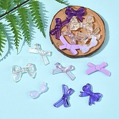 70шт 7 стиля непрозрачные и прозрачные акриловые бусины MACR-FS0002-15