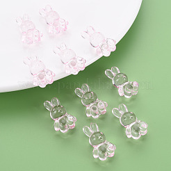 Прозрачные акриловые бусины MACR-S373-81-B03