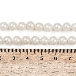 Полированные оболочки жемчужина круглый бисер нитей PEAR-XCP0001-11