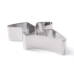 Формочки для печенья в форме динозавра из не тускнеющей нержавеющей стали DIY-G048-02P