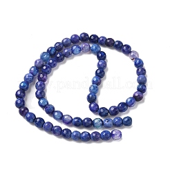 Chapelets de perles d'agate naturelle&nbsp;G-C082-A01-58