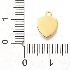 Ионное покрытие (ip) 304 нержавеющая сталь pave ракушки сердца подвески&nbsp;STAS-K263-72G