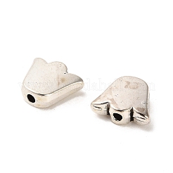 Сплавочные овальные бусины тибетского стиля  FIND-C043-055AS