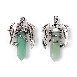 Большой остроконечный кулон из натуральных смешанных камней&nbsp;FIND-E023-02AS