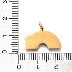 Эмалевые подвески из нержавеющей стали Pride 304&nbsp;LS-STAS-B079-01G-12