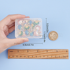 12шт 3 цвета легкие золотые подвески с эмалью&nbsp;FIND-SC0002-77