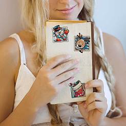 Plastikstempel&nbsp;DIY-WH20018-0219