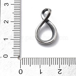 925 кольцо-цепочка из стерлингового серебра с надписью «Бесконечность» STER-R001-05S