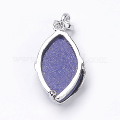 Natürliche Lapislazuli Anhänger&nbsp;G-E423-08P