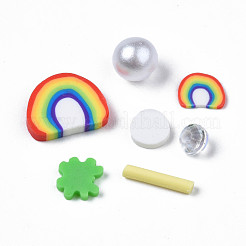 Кабошоны из полимерной глины ручной работы&nbsp;X-CLAY-N006-86