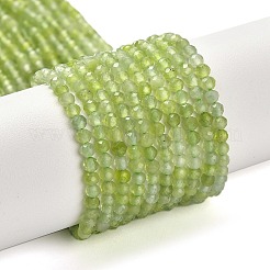 Природного нефрита Xiuyan бисер нитей G-Z074-A04-01