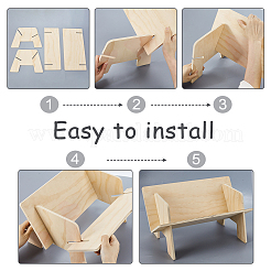 Подставки для ювелирных изделий из шерсти&nbsp;ODIS-WH0099-84