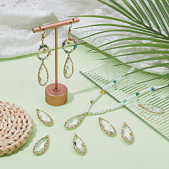 10шт стеклянные подвески GLAA-BC0001-36