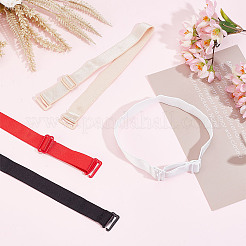 8 пара двухцветных регулируемых нейлоновых бретелей для бюстгальтера FIND-GO0002-20