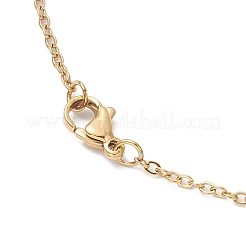 Ожерелья с подвесками из натуральных ракушек пауа&nbsp;NJEW-JN05141-02