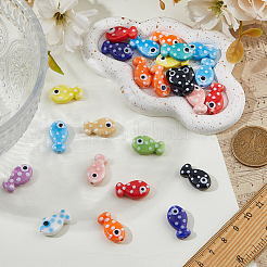 60шт 12 стиля фарфоровые бусины ручной работы PORC-FH0001-14
