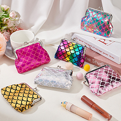 6шт 6 стильные кошельки из ПВХ для женщин&nbsp;AJEW-FG0003-12