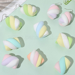 18шт. 6-цветная модель искусственного зефира из смолы DIY-SC0030-90