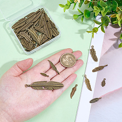 72 pièces 9 styles pendentifs en alliage de style tibétain&nbsp;FIND-AR0005-92