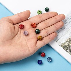 Pave disco бусины X-RB-A130-10mm-M