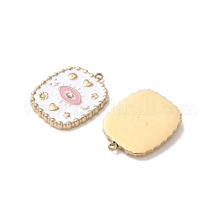 Подвески из нержавеющей стали 304 с эмалью&nbsp;STAS-H483-34C-G