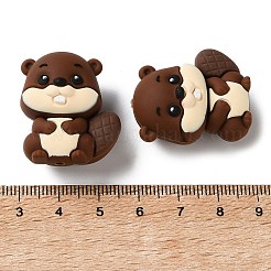 Perline in silicone 3D a tema animale&nbsp;SL-CBAD861-01