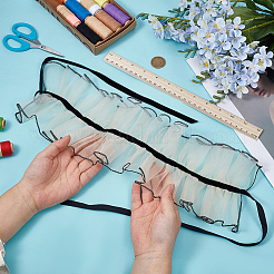 Colletto finto in organza staccabile per donna&nbsp;DIY-WH0816-161