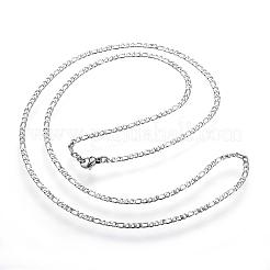 Цепочки Figaro из нержавеющей стали 304&nbsp;STAS-F034-06P