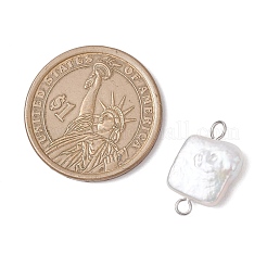 Подвески-коннекторы из натурального жемчуга Кеши&nbsp;PALLOY-JF04241-02