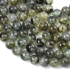 Природные пренит нитей бисера&nbsp;G-D361-02A-10mm